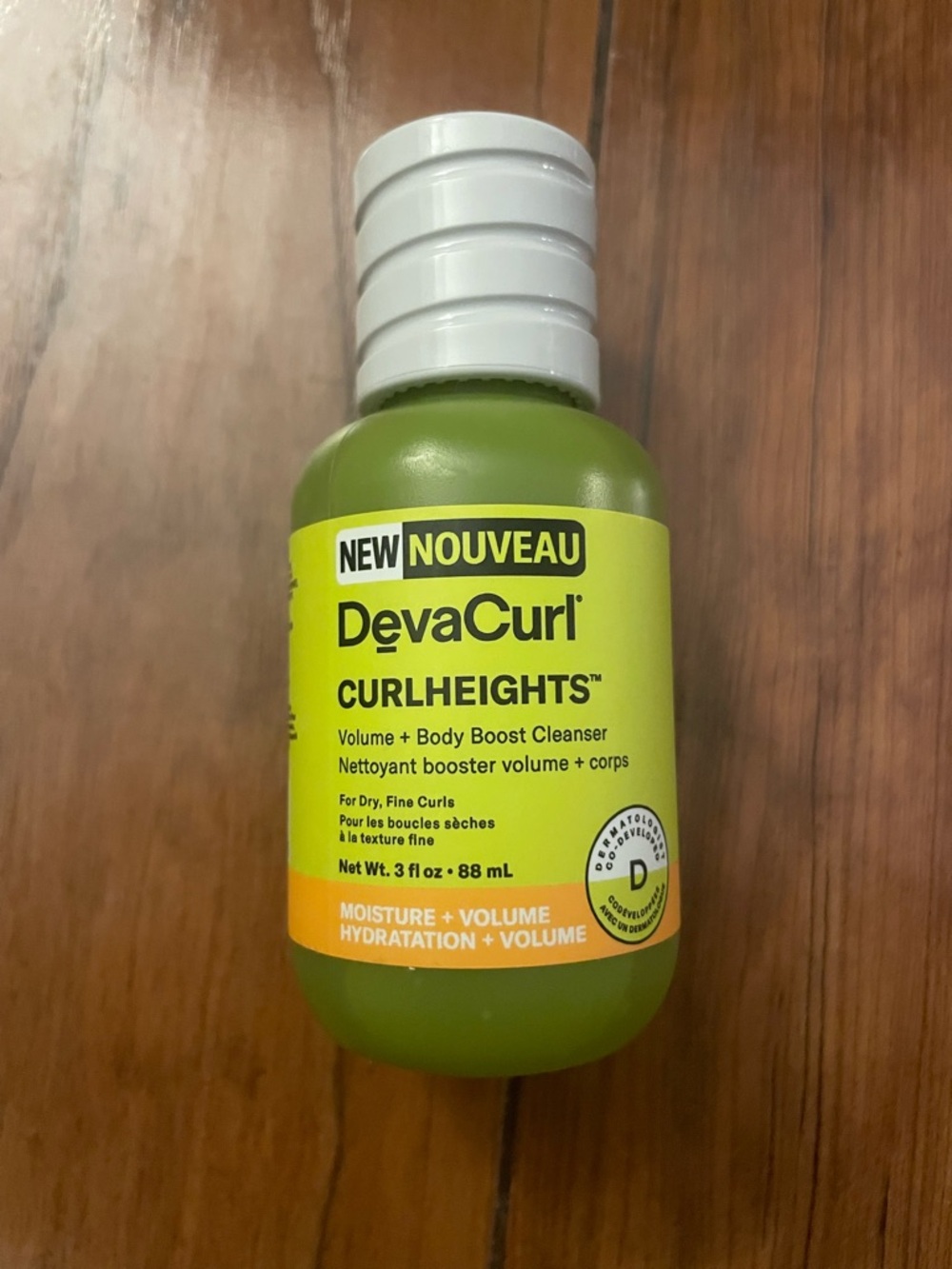 DevaCurl Curl Heights Volume + Body Boost Cleanser